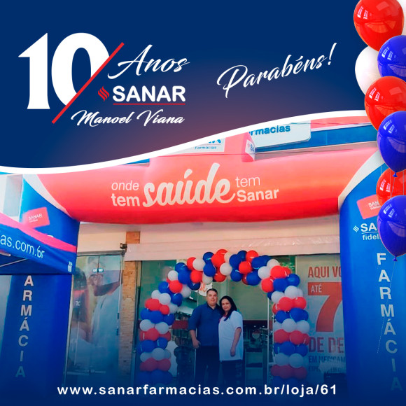 10 Anos de Sanar Manoel Viana