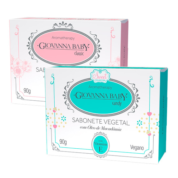 Sabonete Giovanna Baby Vegetal 90g