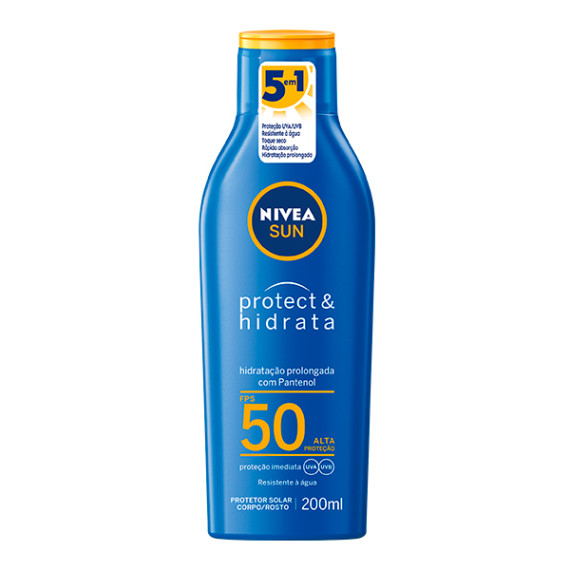 Protetor Solar Nivea Sun Protect & Hidrata FPS 50