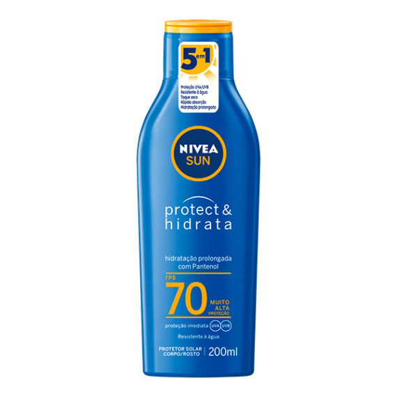 Protetor Solar Nivea Sun Protect & Hidrata FPS 70