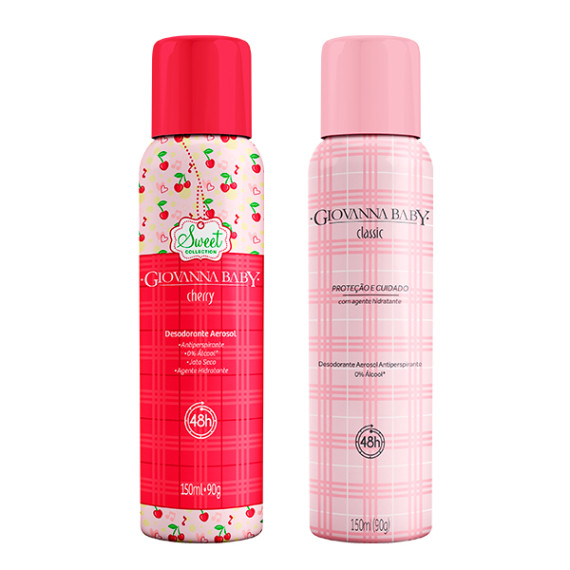 Desodorante Aerosol Giovanna Baby 150ml