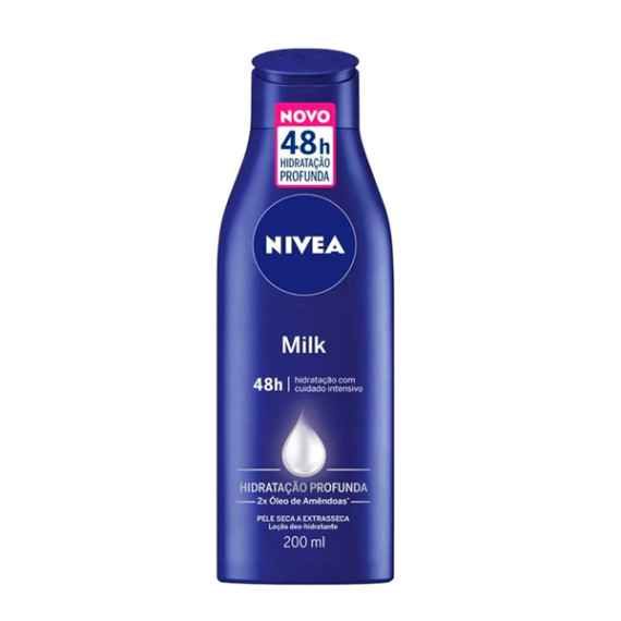 Loção Body Nivea Milk  