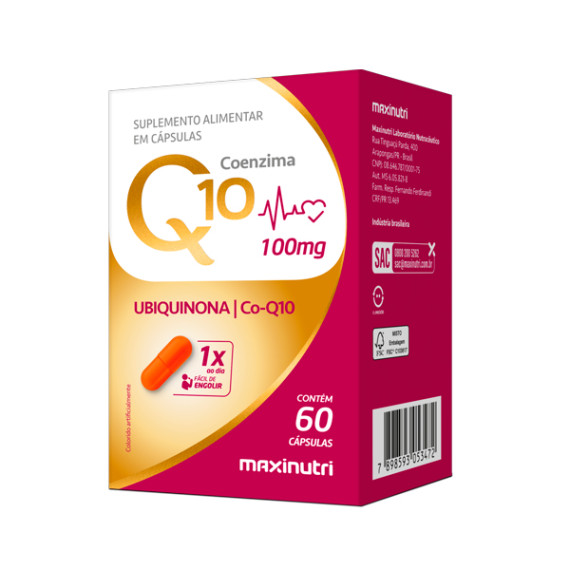 Coenzima Q10 Maxinutri 100mg