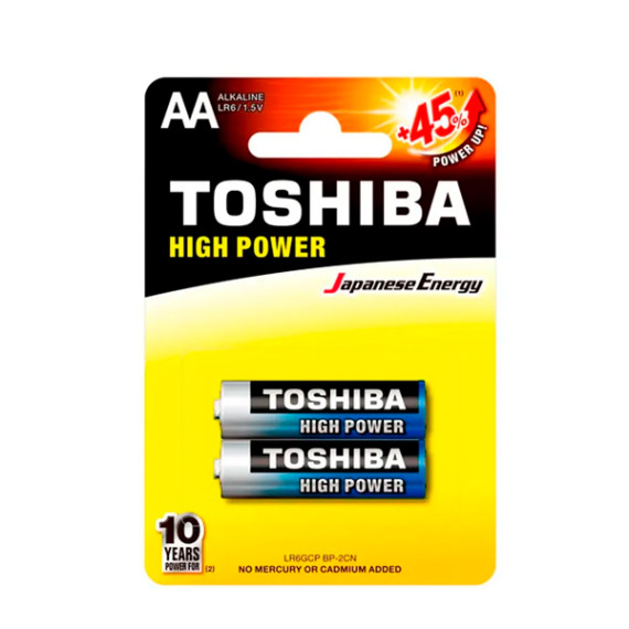 Pilha Alcalina Toshiba AA/AAA