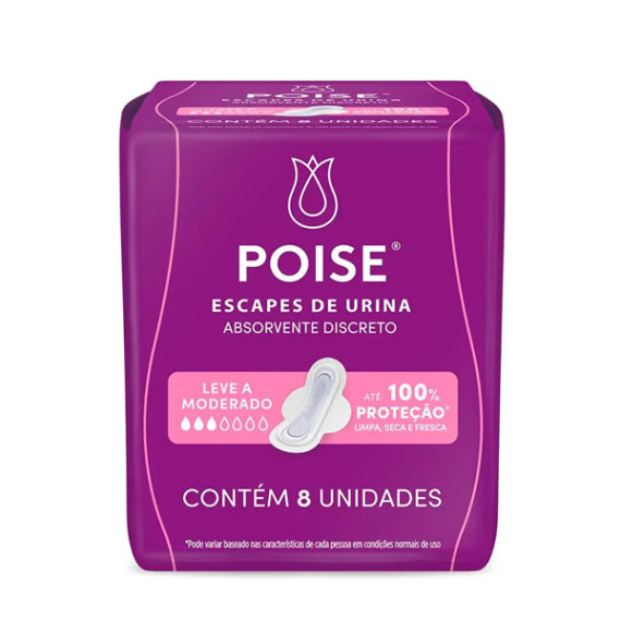 Absorvente Discreto Poise 