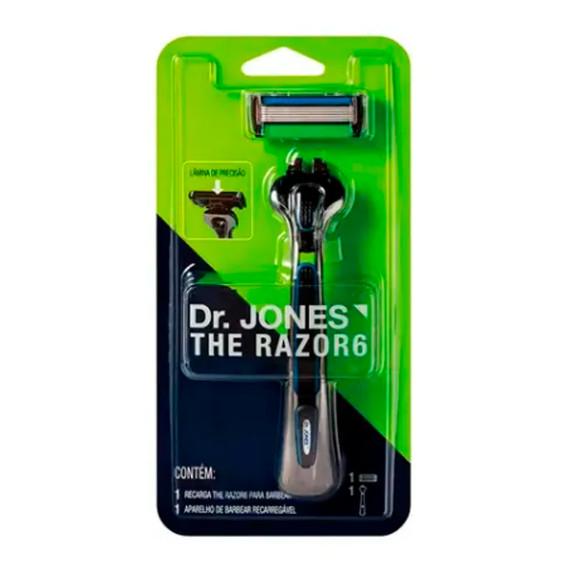 Aparelho de Barbear Razor 6 Dr. Jones