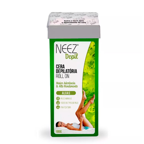 Cera Depilatória Neez Roll-on 100g