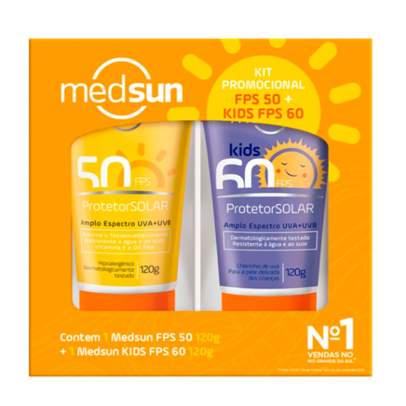 Kit Protetor Solar Medsun 