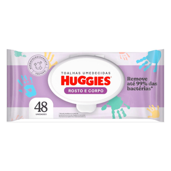 Lenços Umedecidos Huggies 48 Unid.