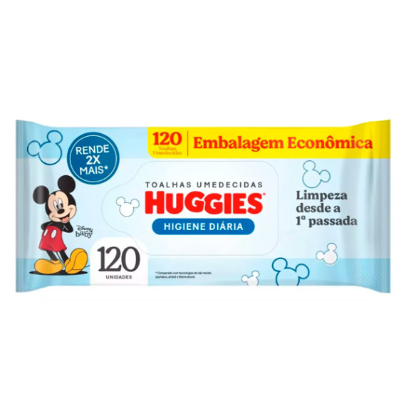 Lenços Umedecidos Huggies Tripla Proteção 