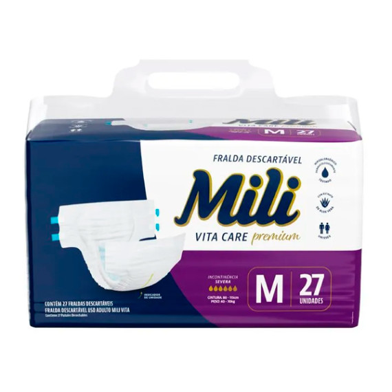 Fralda Adulto Mili Vita Care Premium