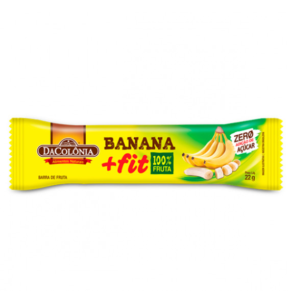 Banana Fit 100% Fruta Zero Açúcar DaColônia