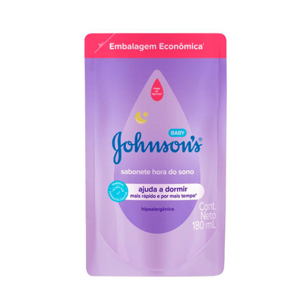 Sabonete Johnsons Baby Sono Refil